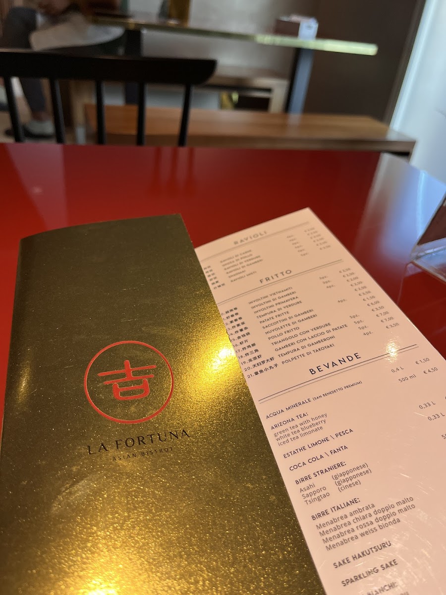 Menu La Fortuna - Asian Bistrot-4